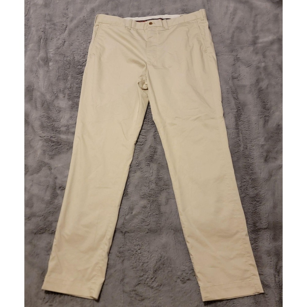 Polo Ralph Lauren Golf Pants Mens 36x34 (Fits 38x34) Beige Tailored Fit Stretch